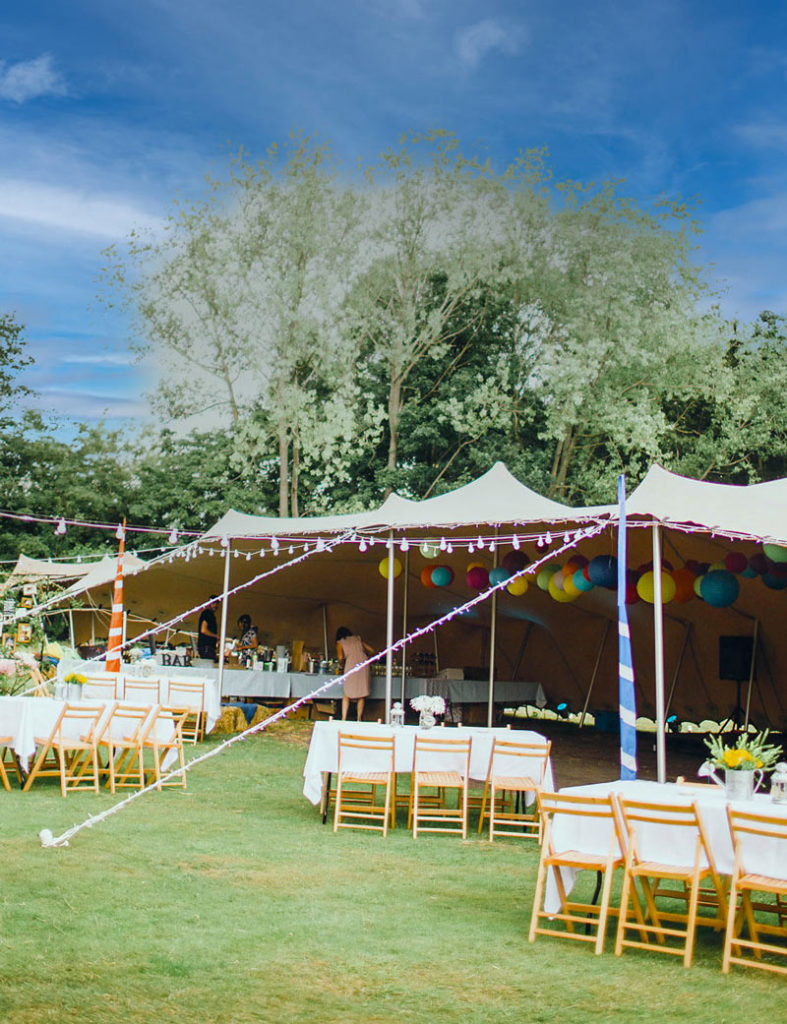 Stretch Tents for Garden Parties