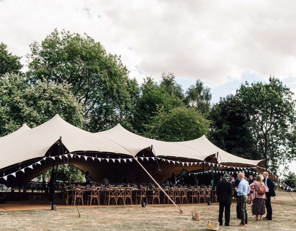 Alternative Stretch Tents - Wedding reception
